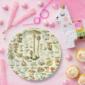 きのこの紙皿 ペーパープレート (パーティー)