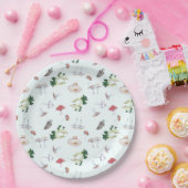 きのこの組合せの紙皿 ペーパープレート (パーティー)