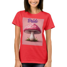 きのこの花嫁Tシャツ