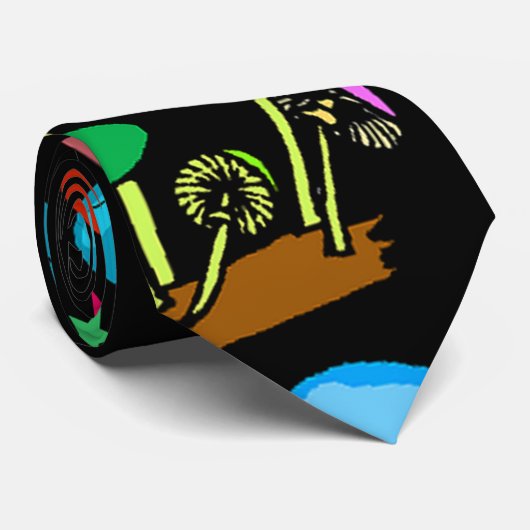 きのこの虹 ネクタイ (ロール)