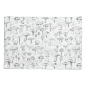 きのこの集団 枕カバー (裏面)