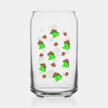 きのこカエル模様