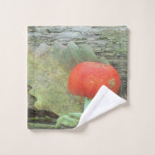 きのこカラフル バスタオルセット (ウォッシュタオル)