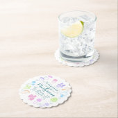 きのこカラフル ペーパーコースター (インサイチュ)