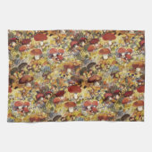 きのこキッチンタオル キッチンタオル (横)