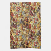 きのこキッチンタオル キッチンタオル (縦)