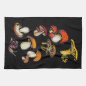 きのこキッチンタオル キッチンタオル (横)