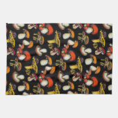 きのこキッチンタオル キッチンタオル (横)