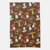 きのこキッチンタオル キッチンタオル (縦)