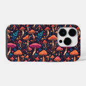 きのこサイケデリック iPhoneケース (裏面横)