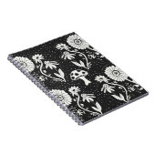 きのこトリップ（幻覚体験）のような手帳 ノートブック (右側)