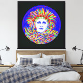 きのこドリーム キャンバスプリント (インサイチュ (寝室))