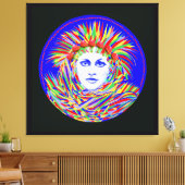 きのこドリーム キャンバスプリント (インサイチュ (リビング))