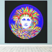 きのこドリーム キャンバスプリント (インサイチュ (ウッドフロア))