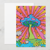 きのこハンター キッドコア きのこ 招待状 (正面/裏面)