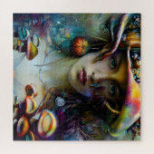 きのこファンタジー・ウーマン ジグソーパズル (横)