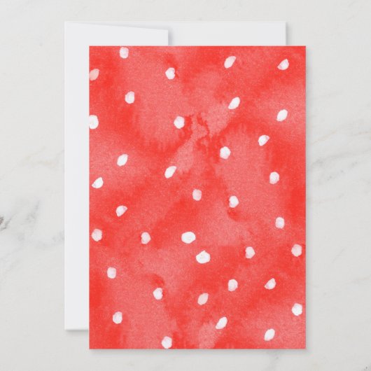 きのこベビーシャワーの招待状, きのこ招待状 招待状 (裏面)