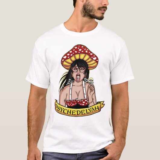 きのこ娘 Tシャツ (正面)