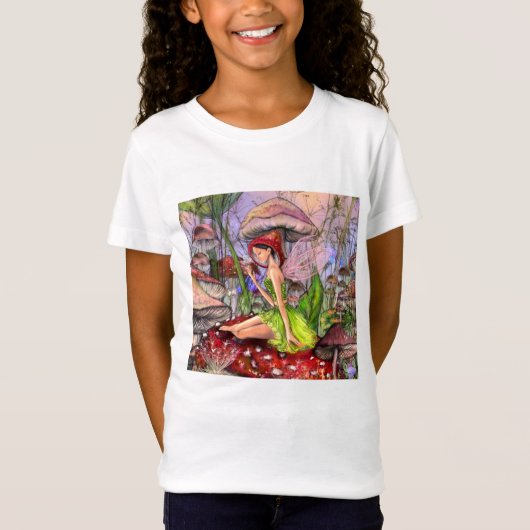 きのこ少女Tシャツ Tシャツ (正面)