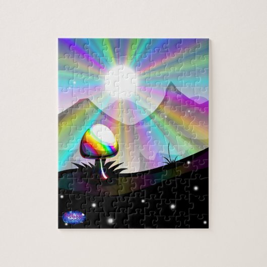 きのこ山のパズル ジグソーパズル (縦)