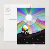 きのこ山ファンタジー葉書 ポストカード (正面/裏面)