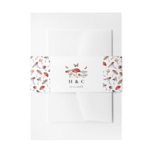 きのこ植物学結婚院 招待状ベリーバンド