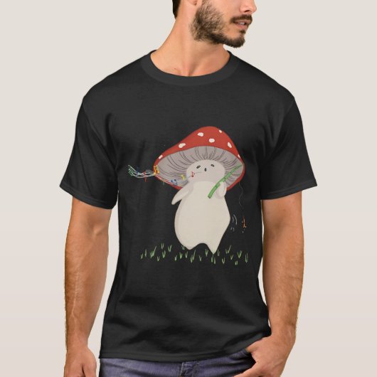きのこ漁師 Tシャツ (正面)