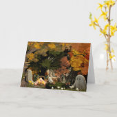 きのこ狩りの仲間たち カード (黄色い花)