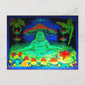 きのこ茶はがき ポストカード