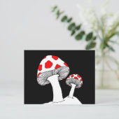 きのこ葉書 ポストカード (スタンド正面)