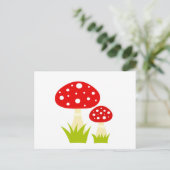 きのこ葉書 ポストカード (スタンド正面)