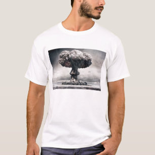 きのこ雲のヴィンテージ Tシャツ