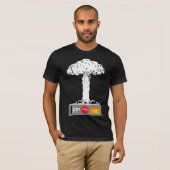 きのこ雲、25セント Tシャツ (正面フル)