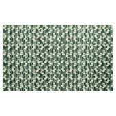 きのこ と 草の模様 ファブリック (ヤード)