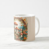 きのこ コテージコア コーヒーマグカップ (正面右)