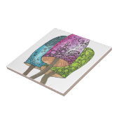 きのこ タイル (側面)