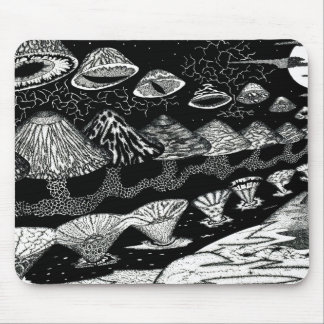 きのこ マウスパッド