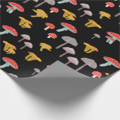 きのこ ラッピングペーパー (角)