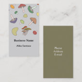 きのこ 名刺 (正面/裏面)