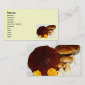 きのこ 名刺 (正面/裏面)