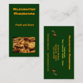 きのこ 名刺 (正面/裏面)