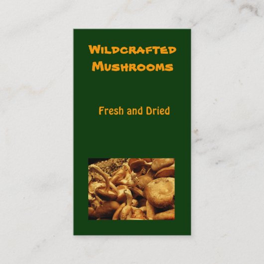 きのこ 名刺 (正面)