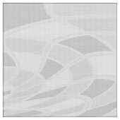 きのこ、抽象芸術-白生地 ファブリック (クローズアップ)