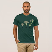 きのこ(食糧、毒、高い) Tシャツ (正面フル)