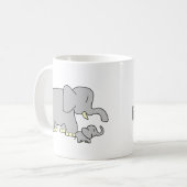 きば愛世界で最も最高のなミイラ! カスタマイズ可能なマグ コーヒーマグカップ (正面左)