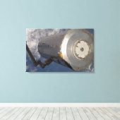 きぼう加圧モ日本のジュール3 キャンバスプリント (インサイチュ (ウッドフロア))