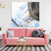 きぼう加圧モ日本のジュール キャンバスプリント (インサイチュ (リビング))