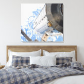 きぼう加圧モ日本のジュール キャンバスプリント (インサイチュ (寝室))