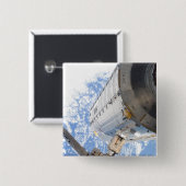 きぼう加圧モ日本のジュール 缶バッジ (正面&裏面)