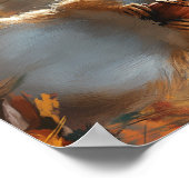 きみが好きすぎて木の実が足りない　森林アート ポスター (角)